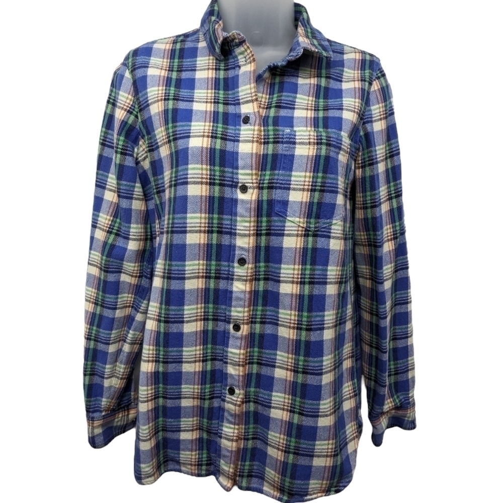 Madewell Heavyweight Tulsa Boyfriend Flannel Sz S
